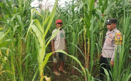 Polres Malang Ajak Warga Optimalkan Lahan Produktif Dukung Ketahanan Pangan