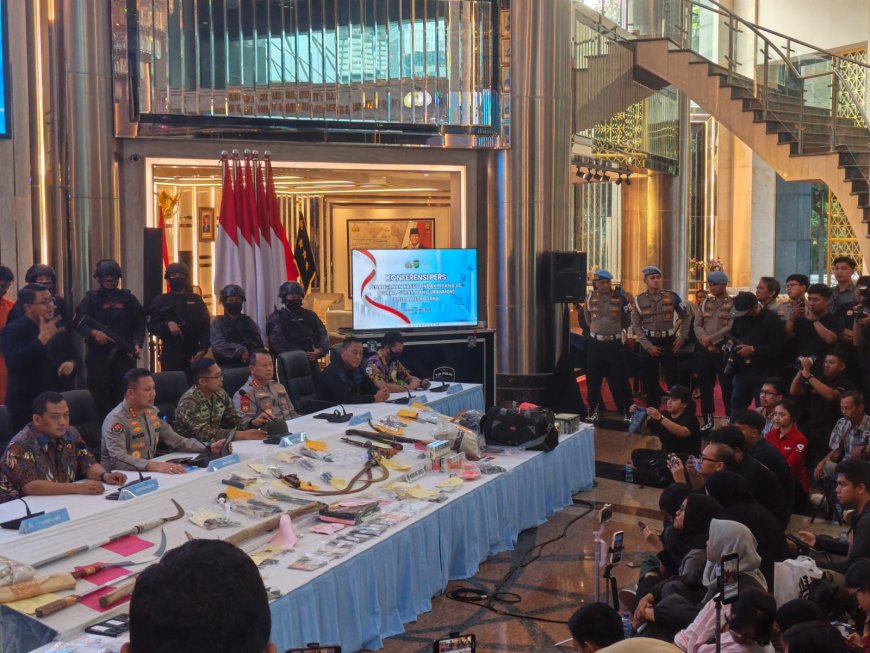 Operasi Kepolisian Berhasil Amankan 173 Tersangka
